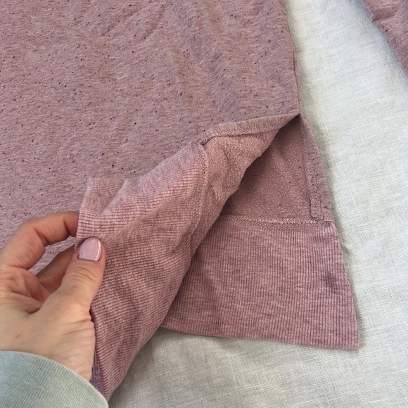 Athleta Balance Pullover Crew Neck Sweater Pink size Medium - Picture 10 of 11